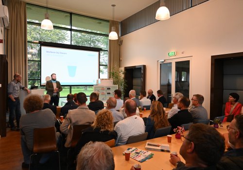 Ondernemerskring op bezoek bij de waterzuivering: een kijkje achter de kraan